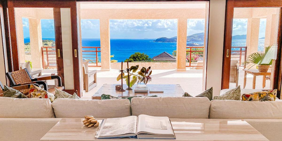 Greandine Hills -Villa Coral Hill Christmas villas in Bequia