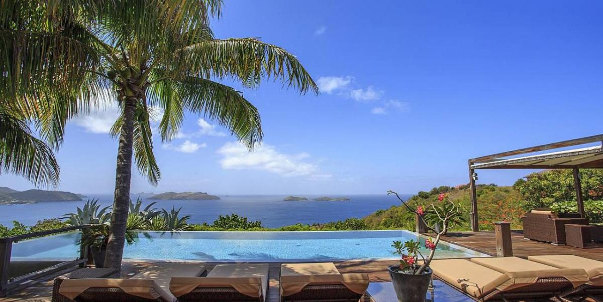 Villa Camaruche Christmas villas in St Barts