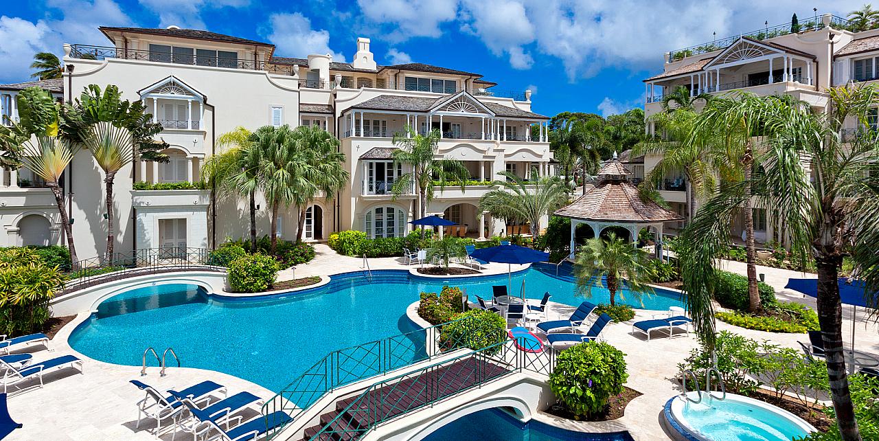 Barbados, Schooner Bay Penthouse 306 - Communal Pool