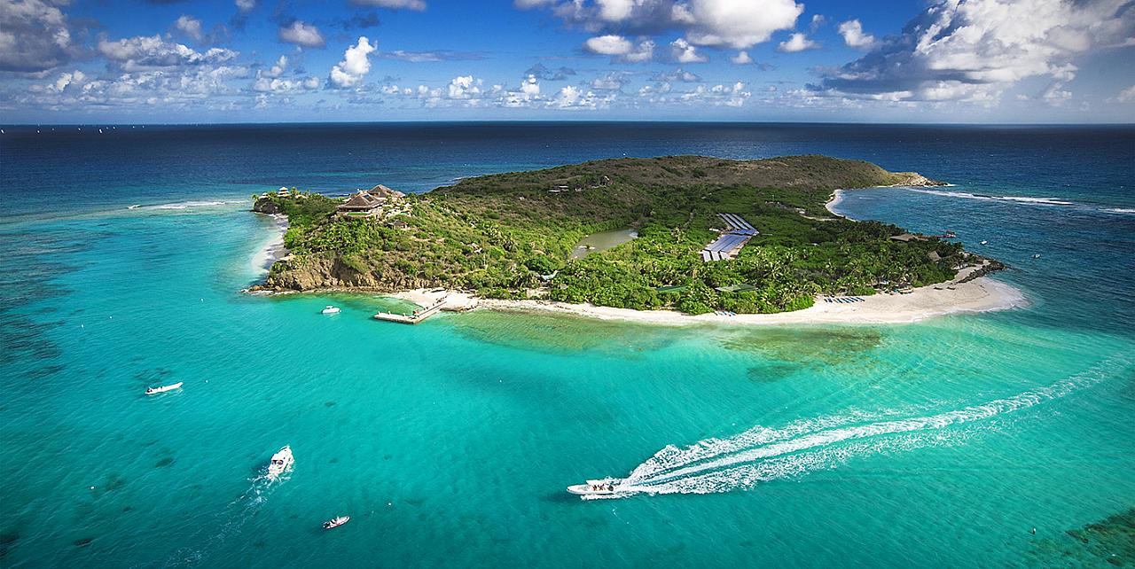 Necker Island - Richard Branson's private island Home in the Caribbean Necker Island