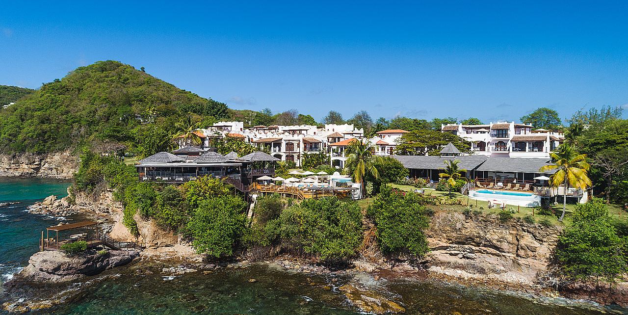 Cap Maison Luxury Resort and Spa - Cap Maison from water Cap Maison Luxury Resort and Spa - Cap Maison from water