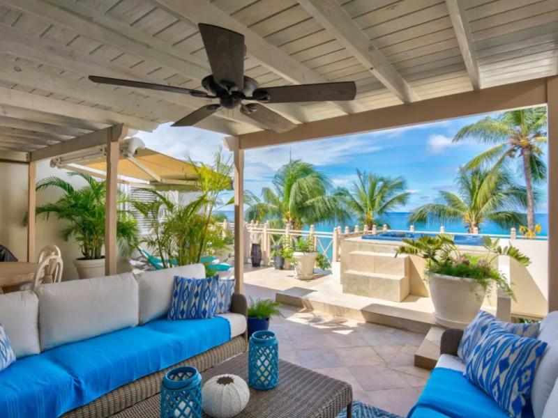 Reeds House 11 - Beachfront Penthouse , Beachfront villas Barbados , Reeds Bay , Reeds House , St James , West Coast Barbados 